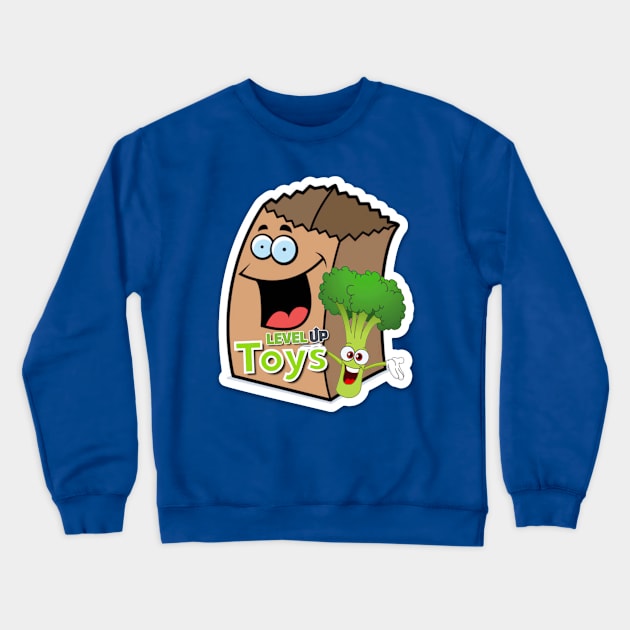 Level Up Toys Crewneck Sweatshirt by 30Sacklunch